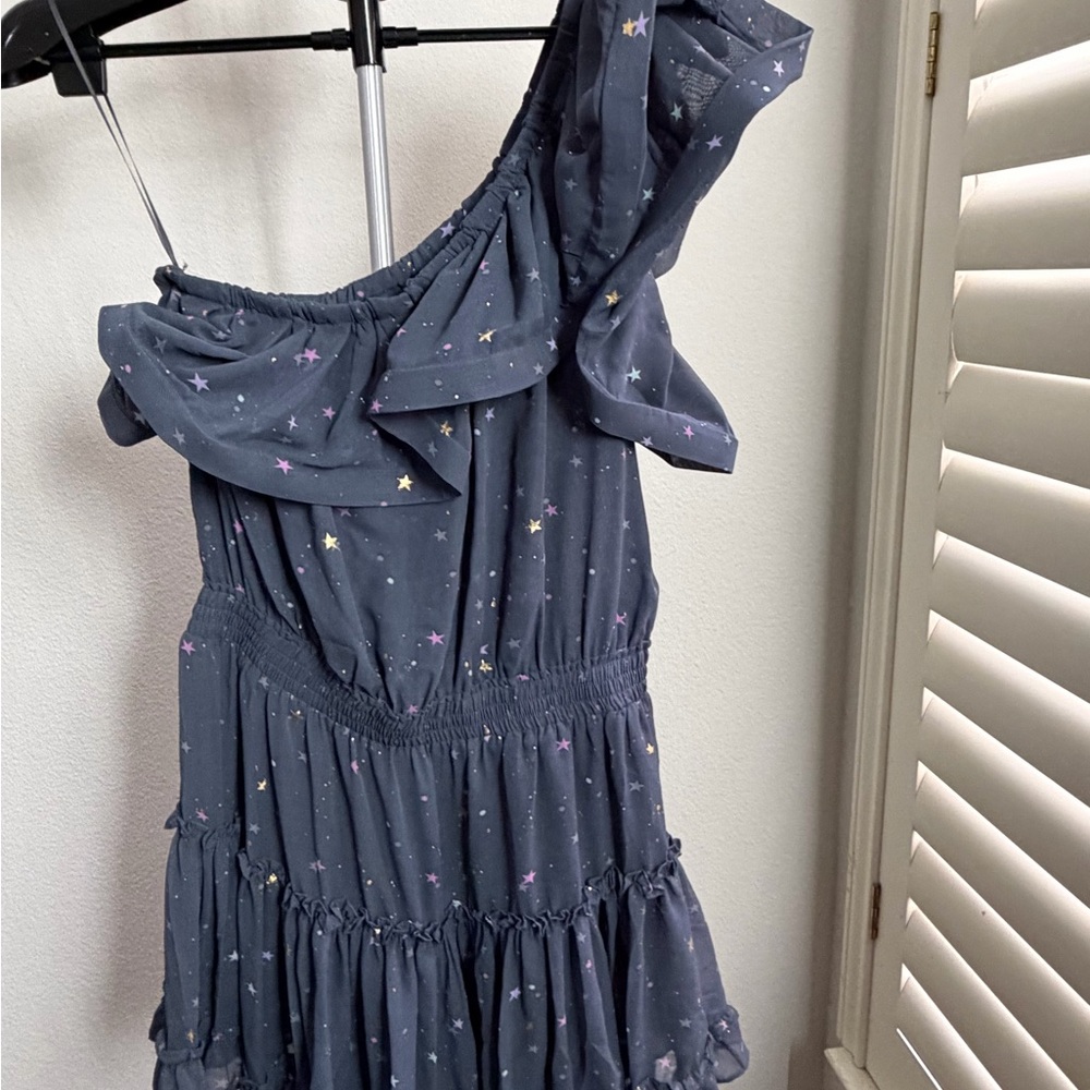 Buddy Love Starry Night Dress - Pink and Gray